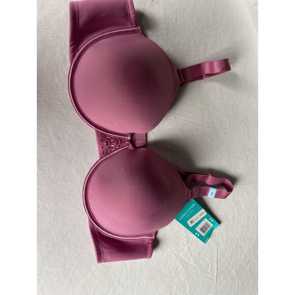 Vanity Fair Beauty Back Full Figure Bra 44C Rosy Glow Smooth Back Underwire - Picture 1 of 8